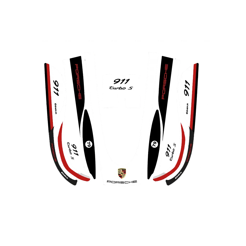 Porsche Edition – Dekal till Honda Miimo 310/520