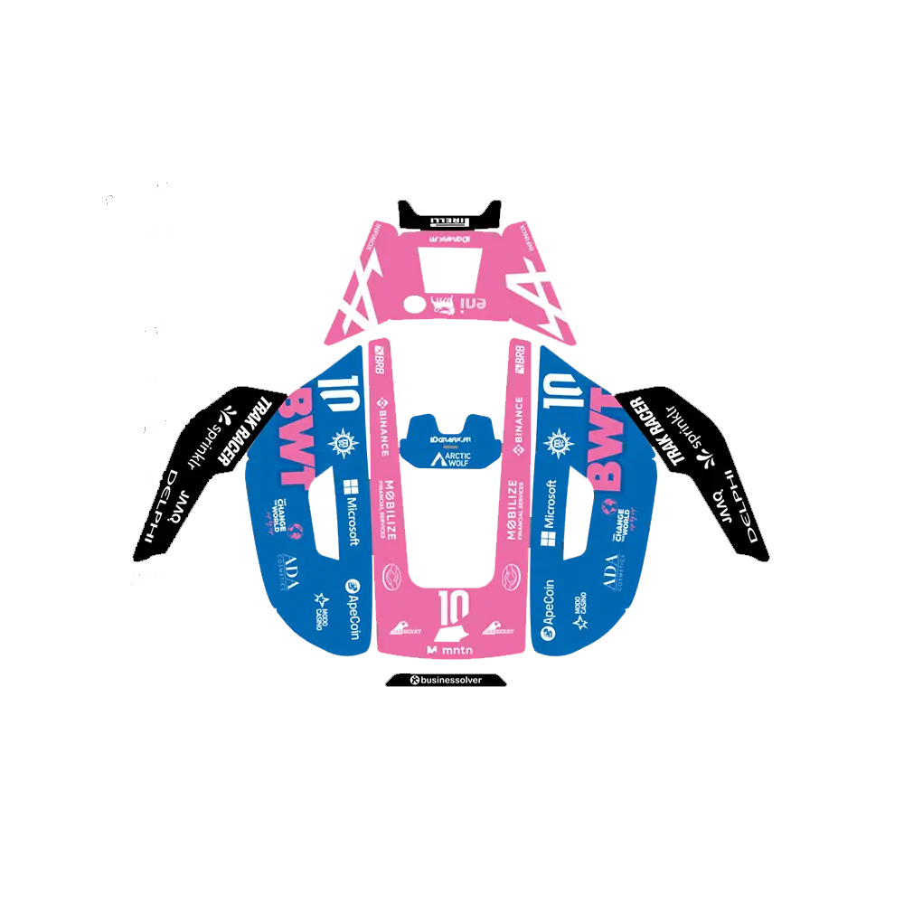 Alpine F1 Edition – Dekal till YUKA 2000/3000