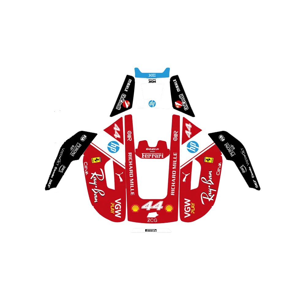 [AC-scudF1-YUKA-44] Scuderia F1 Hamilton Edition – Dekal till YUKA 2000/3000