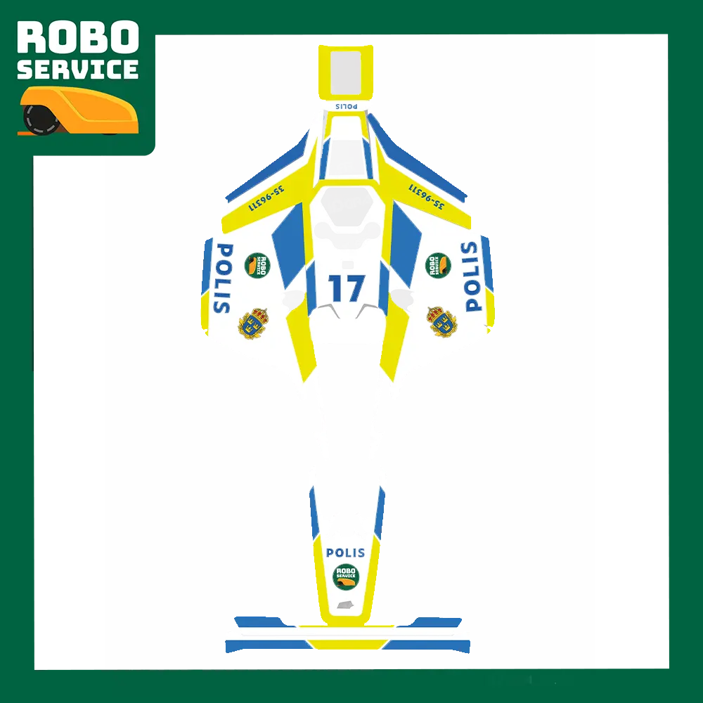 [MB-Polis-LUBA2X] Sweden Polis Special Edition – Dekal till LUBA 2 X