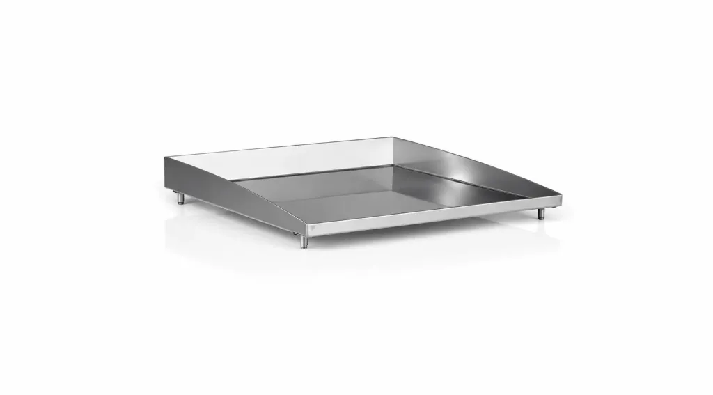 Stekbord plancha 40x39cm Stainless steel