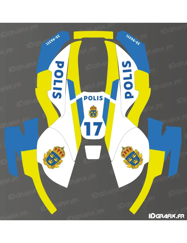 Sweden Polis Special Edition - Till Robotgräsklippare