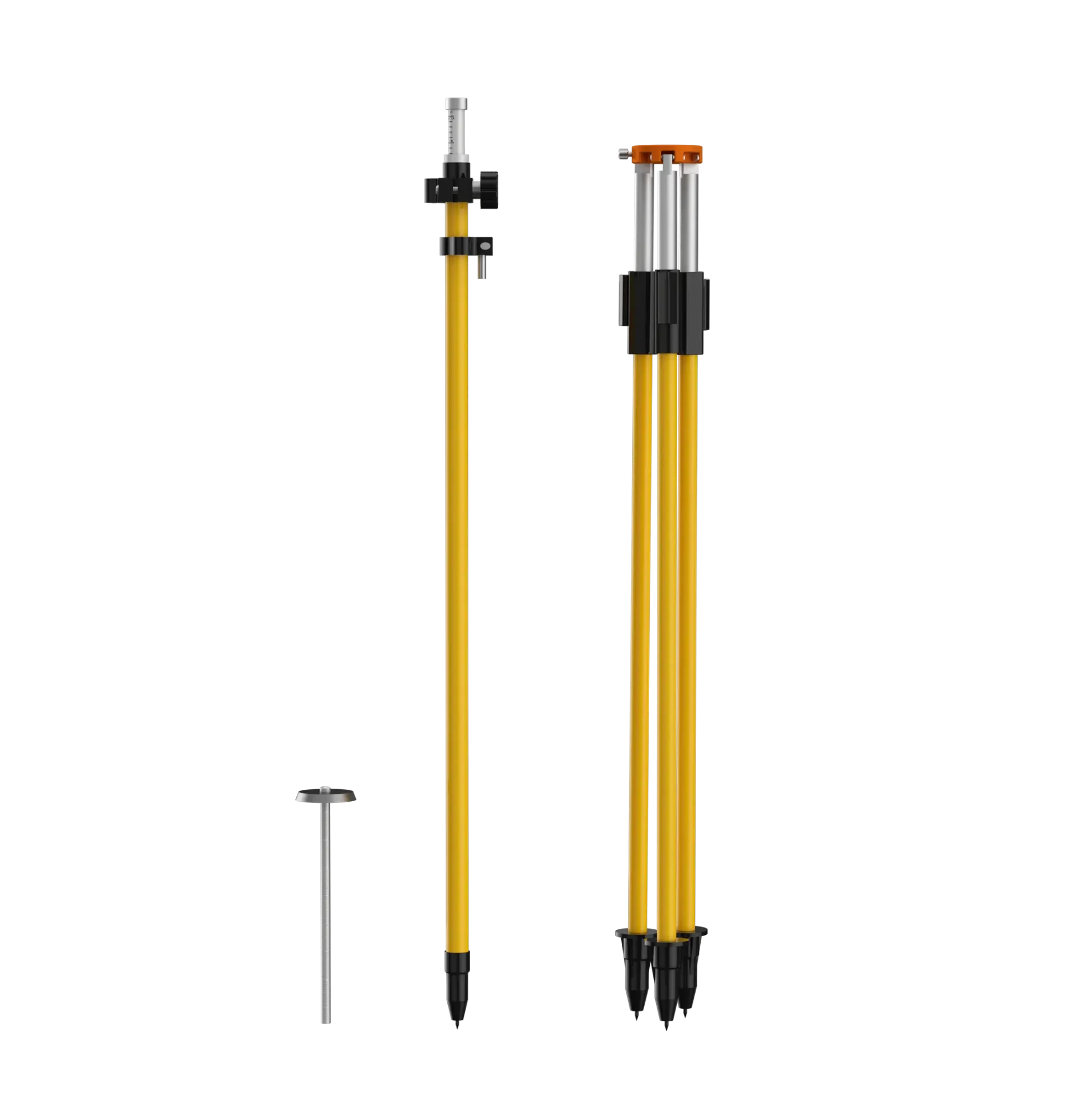 [900214100Q0110C] Pair Of Center Pole With Tripod Bracket Assembly