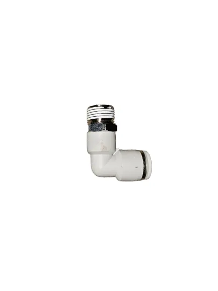 [921700028Y0130A] L-shaped threaded two-way joint