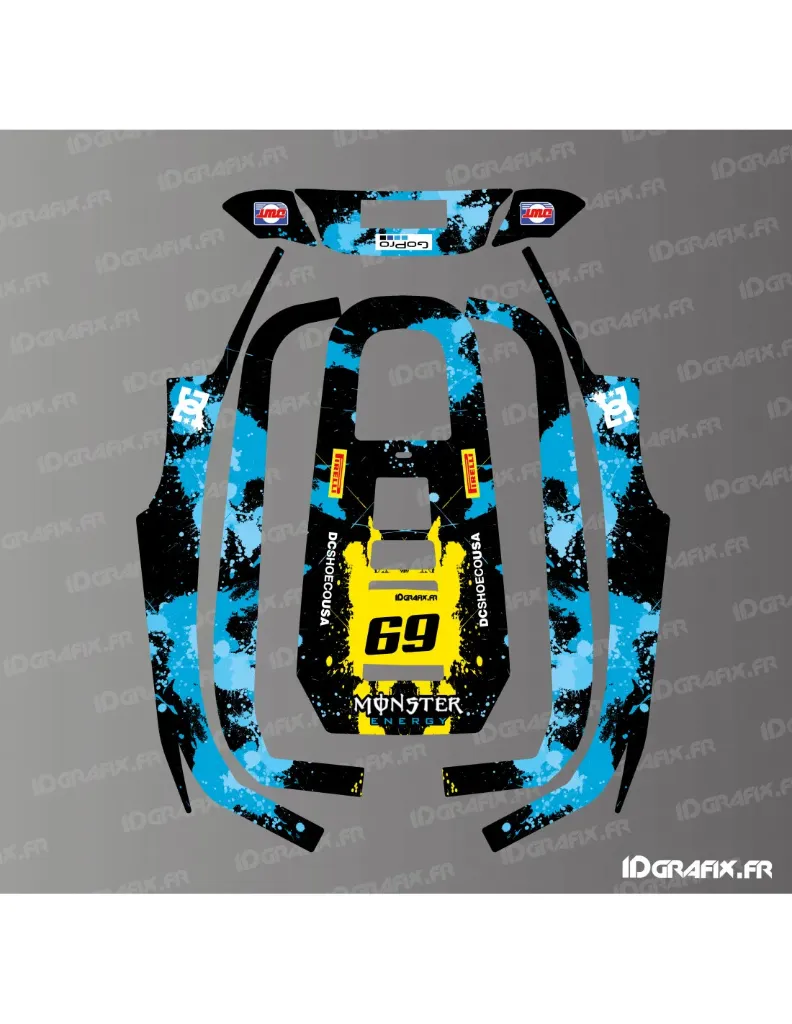 DECAL Ecovacs GOAT A1600 RTK - A3000 RTK