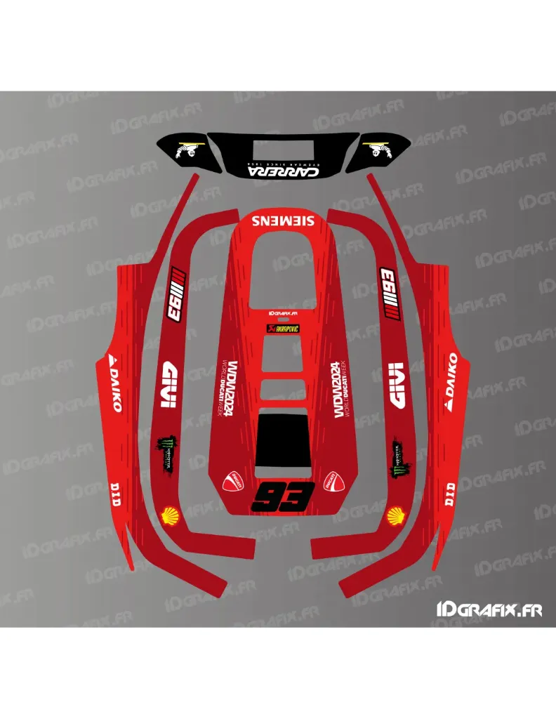 DECAL Ecovacs GOAT A1600 RTK - A3000 RTK