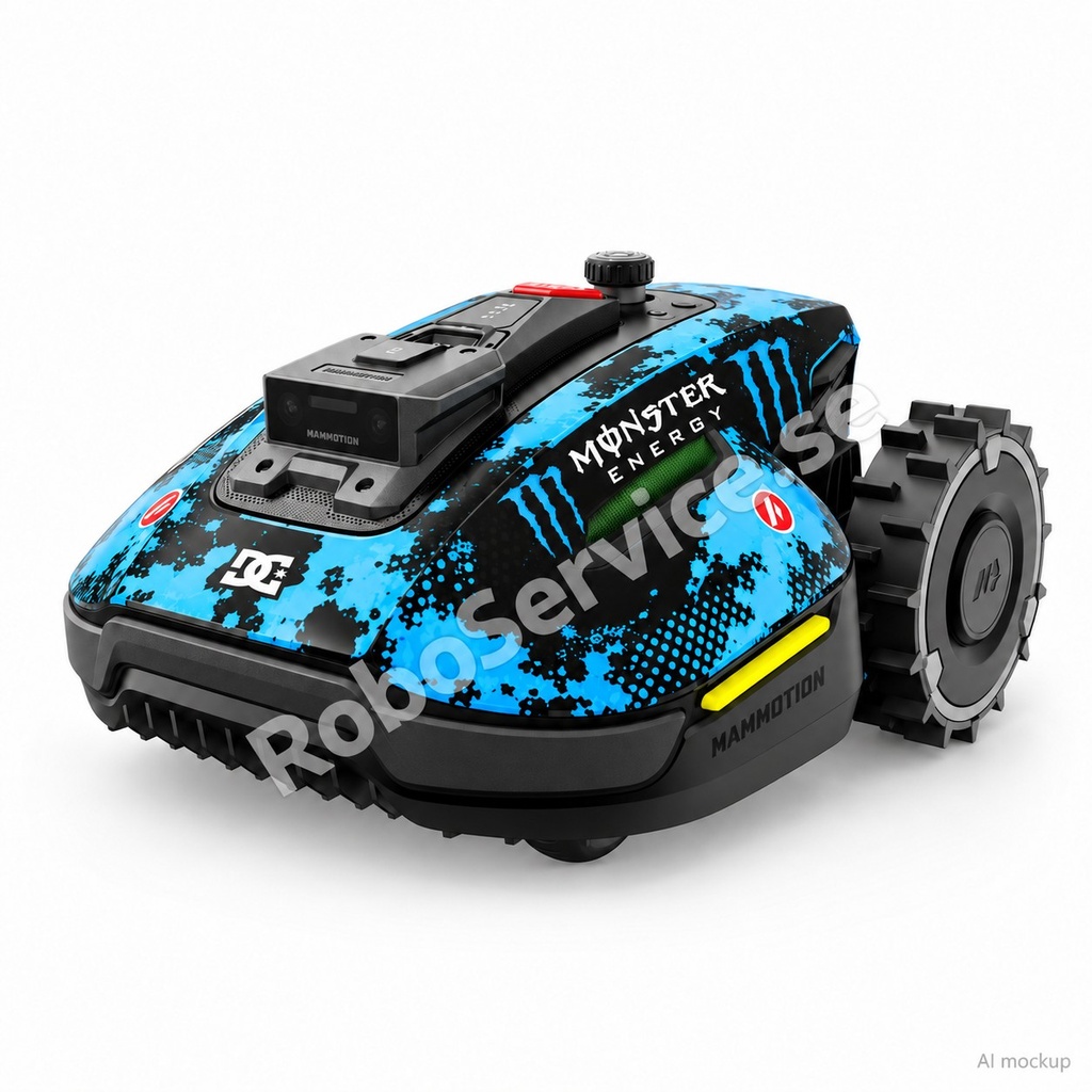 Sticker Monster Edition (Blå) – Dekal till YUKA Mini