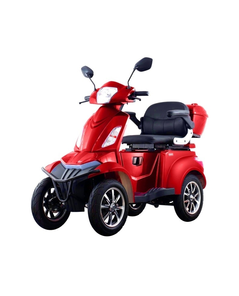 Electric 4-Wheel Scooter Vista-K1, 1000W, AC, EEC (Röd)