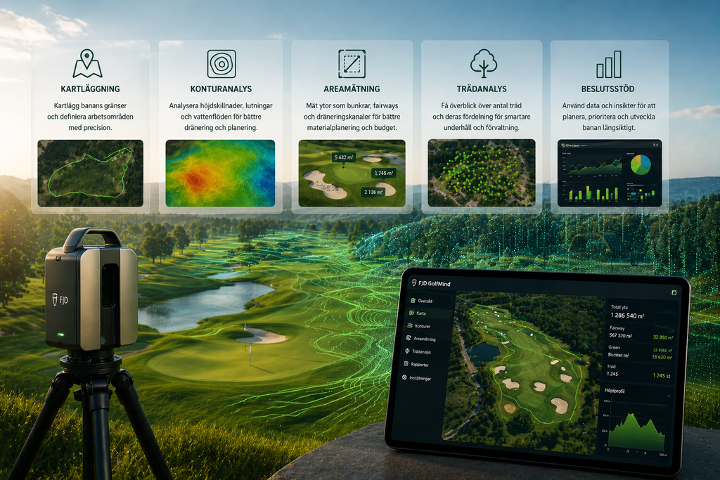 FJD GolfMind - Digital Golf Course Platform