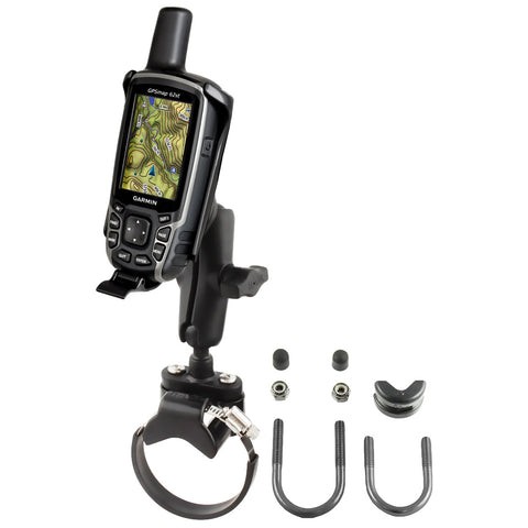 [RAM-B-149Z-2-GA41U] RAM ATV/Side By Side Rail Mount for Garmin Astro 320 / GPSMAP 62 & 64 Series