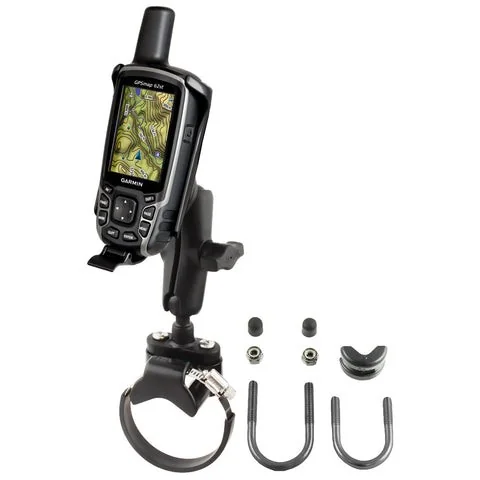 RAM ATV/Side By Side Rail Mount for Garmin Astro 320 / GPSMAP 62 & 64 Series