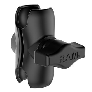 [RAM-B-201U-A] RAM Dubbelsocket-arm - B-storlek Kort
