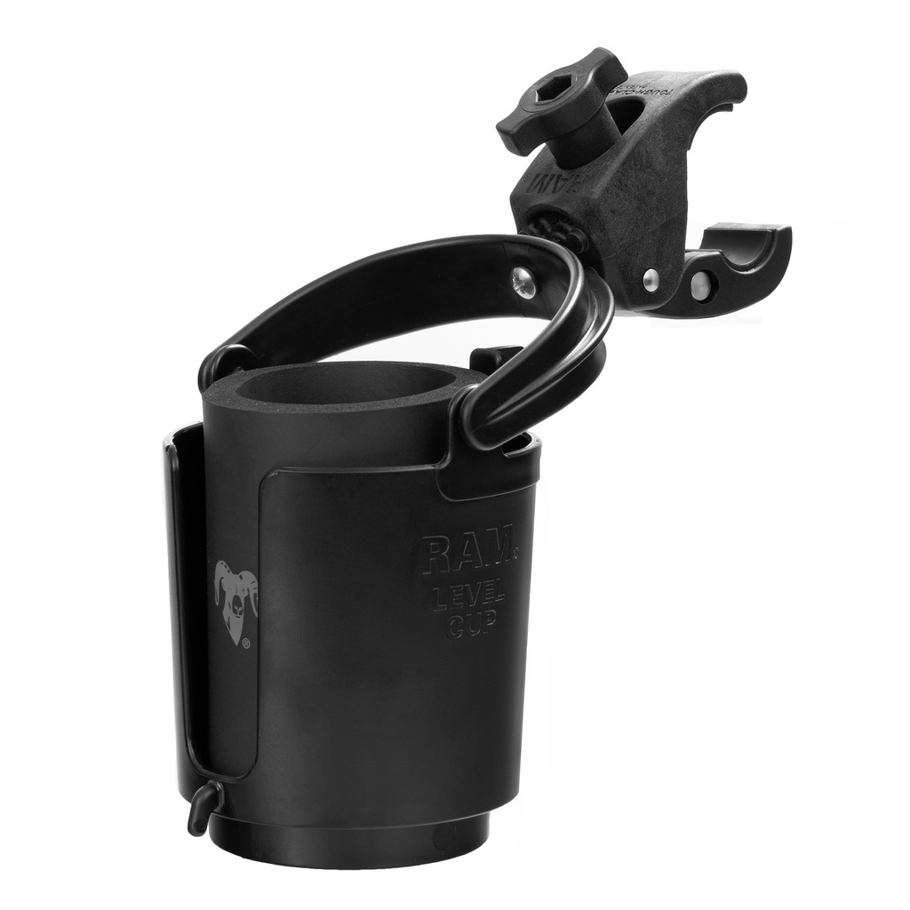 [RAM-B-132-400U] RAM Level Cup 16oz Drink Holder with RAM Tough-Claw Mount