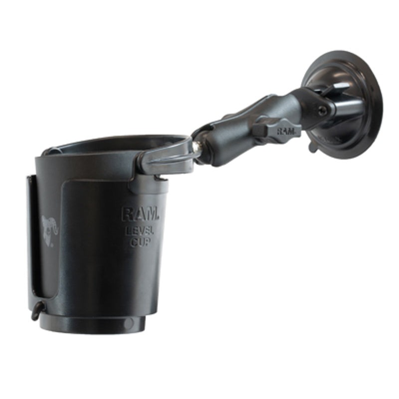 [RAM-B-132SU] RAM Level Cup dryckeshållare 47cl med RAM Twist-Lock sugkoppsbas