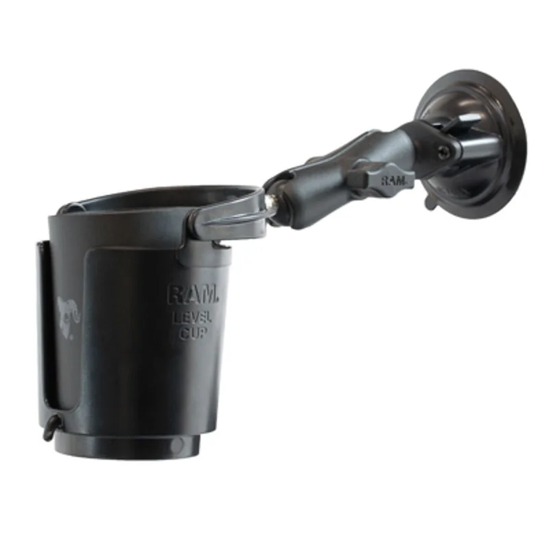 [RAM-B-132SU] RAM Level Cup dryckeshållare 47cl med RAM Twist-Lock sugkoppsbas