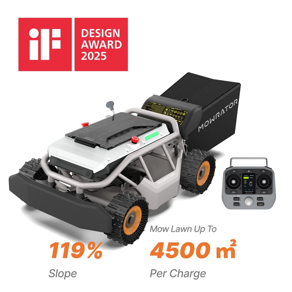 Mowrator S1 4WD 18Ah 119% (50°) Extreme Slope