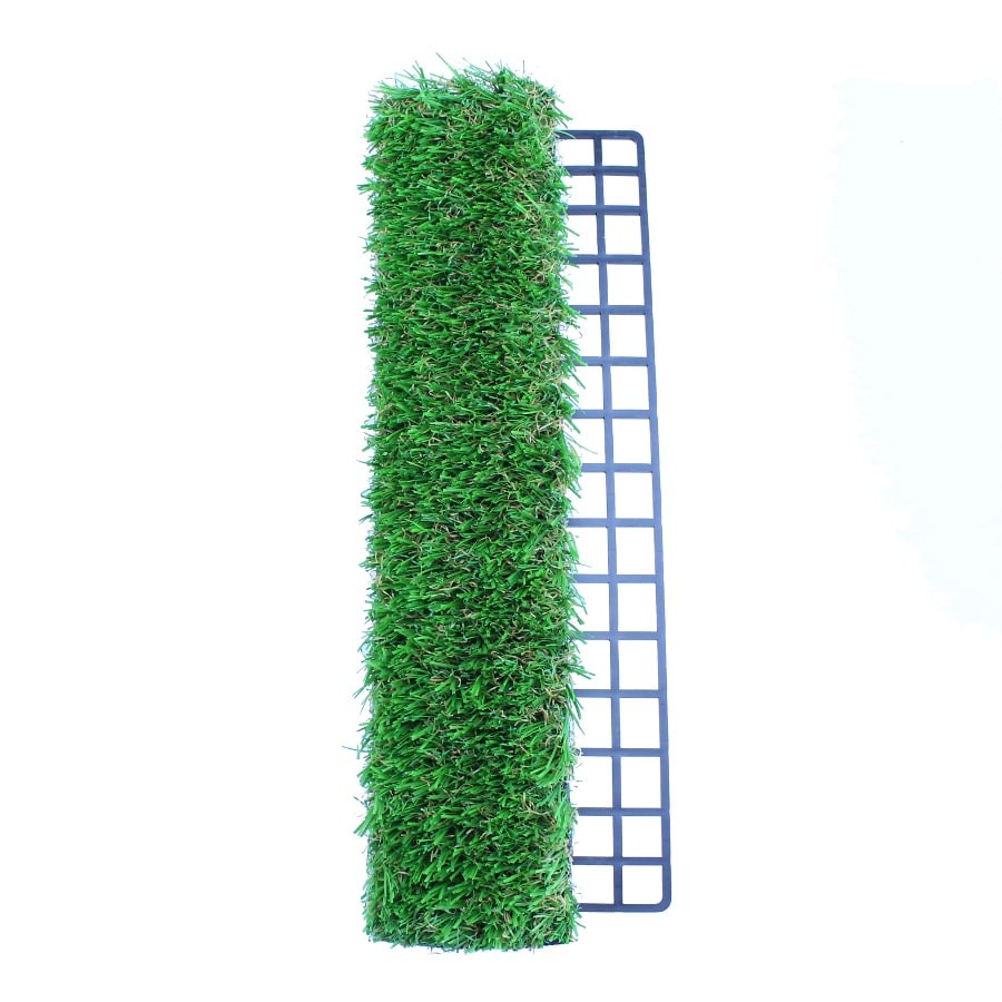 RoboGräs Straight Artificial-Grass Edging - for Paths, Walls & Beds (Straight, Light Green, 1 pcs)