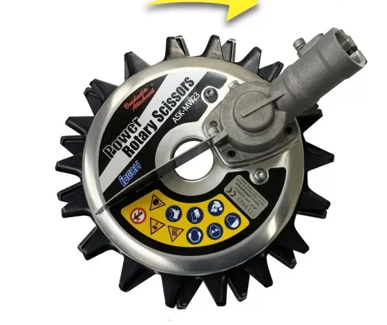 IDECH Power Rotary Scissors - Ersättningshuvud för trimmer/röjsåg