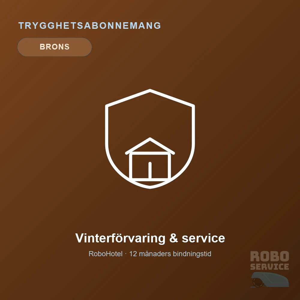 Trygghetsabonnemang Brons – Månadsvis
