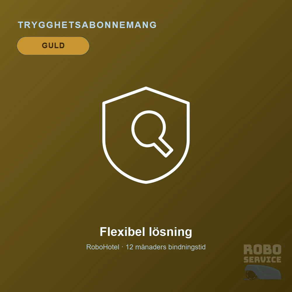 Trygghetsabonnemang Guld – Årsvis