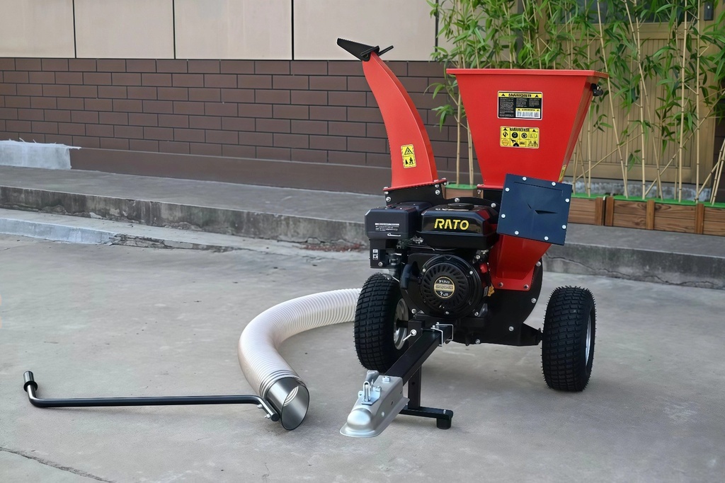 KNDMAX CS703 - Gasoline Wood Chipper Shredder 7HP