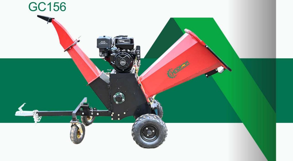 KNDMAX GC156 - Gasoline Wood Chipper 15HP