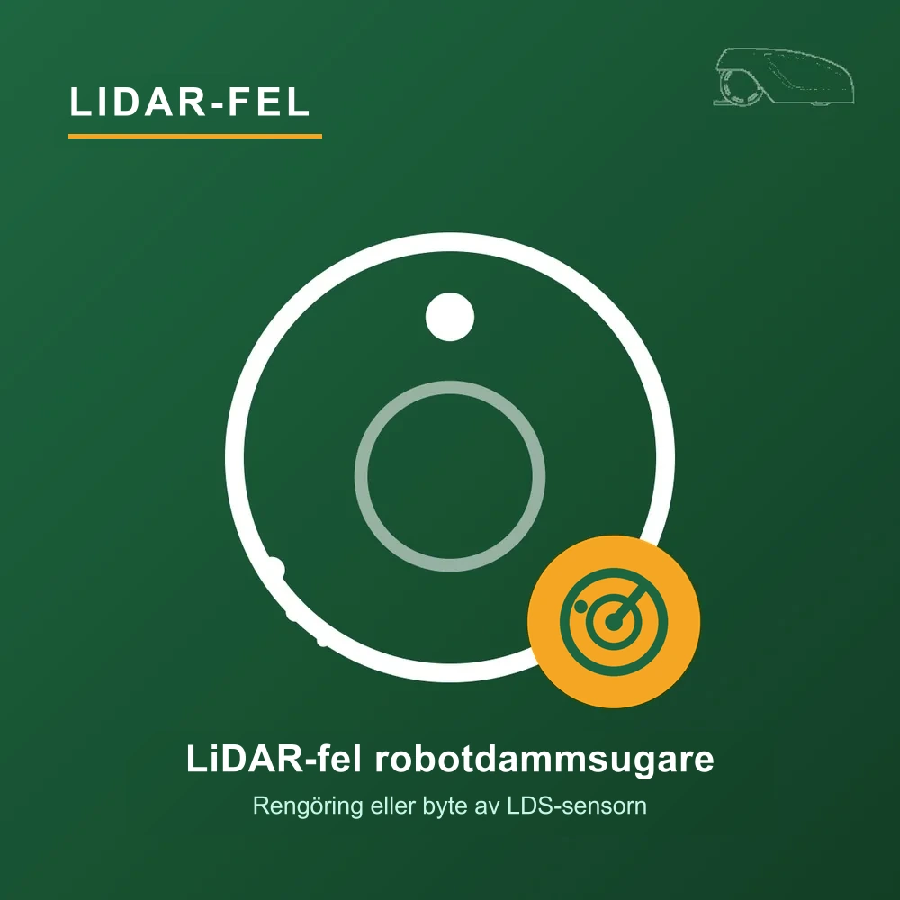 Robot vacuum LiDAR (LDS) repair