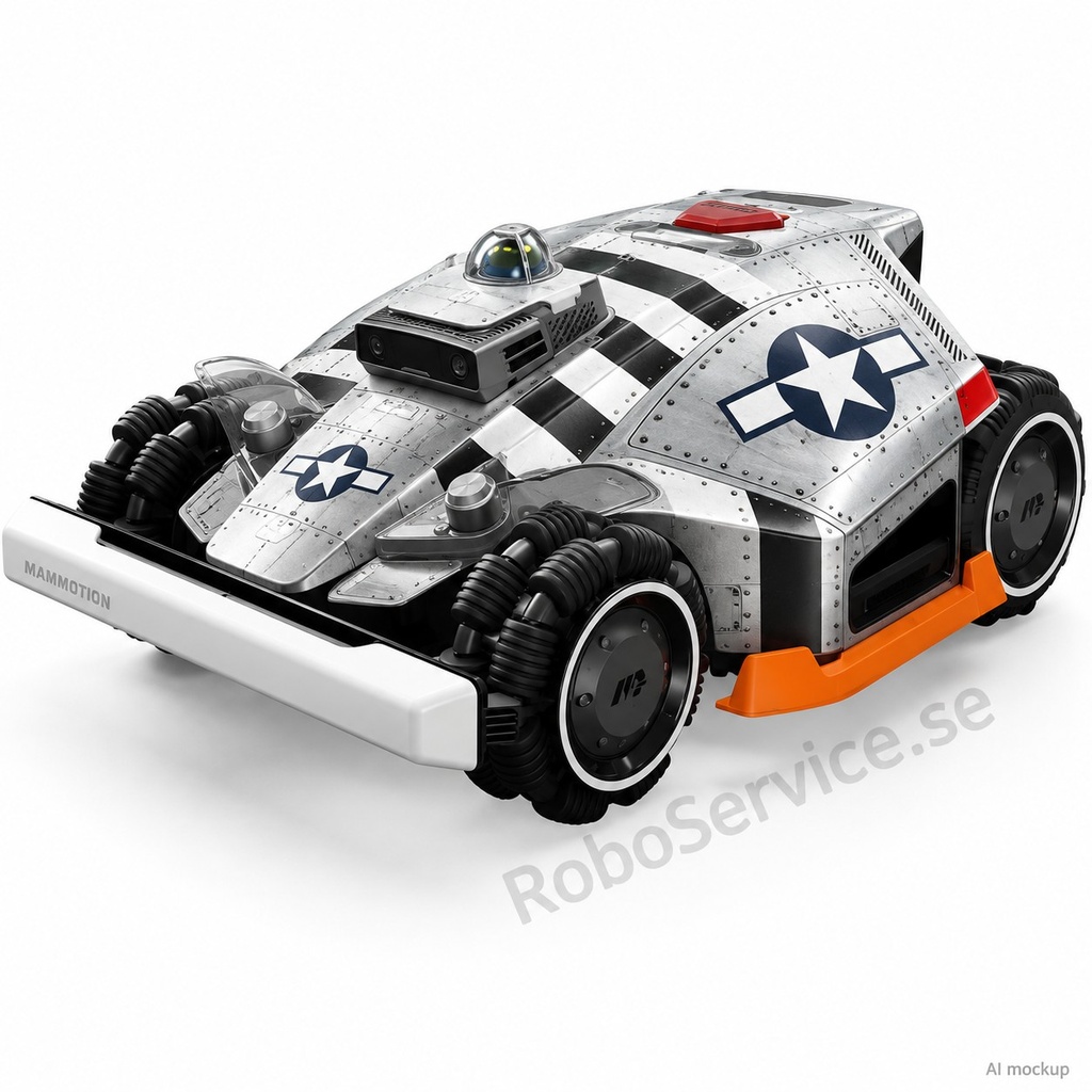 Mustang P51 Edition – Dekal till Mammotion LUBA 3