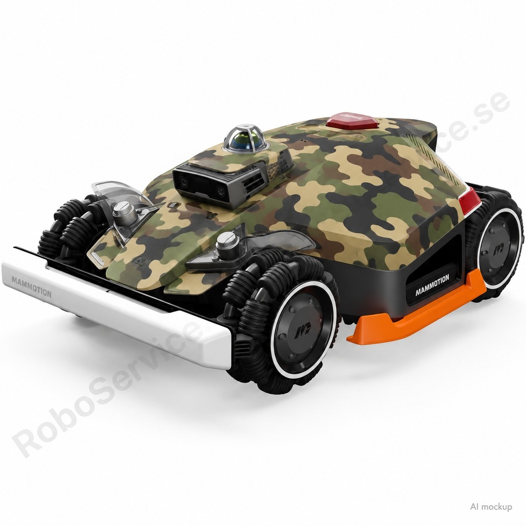 Army Camo Edition – Decal for Mammotion LUBA 3