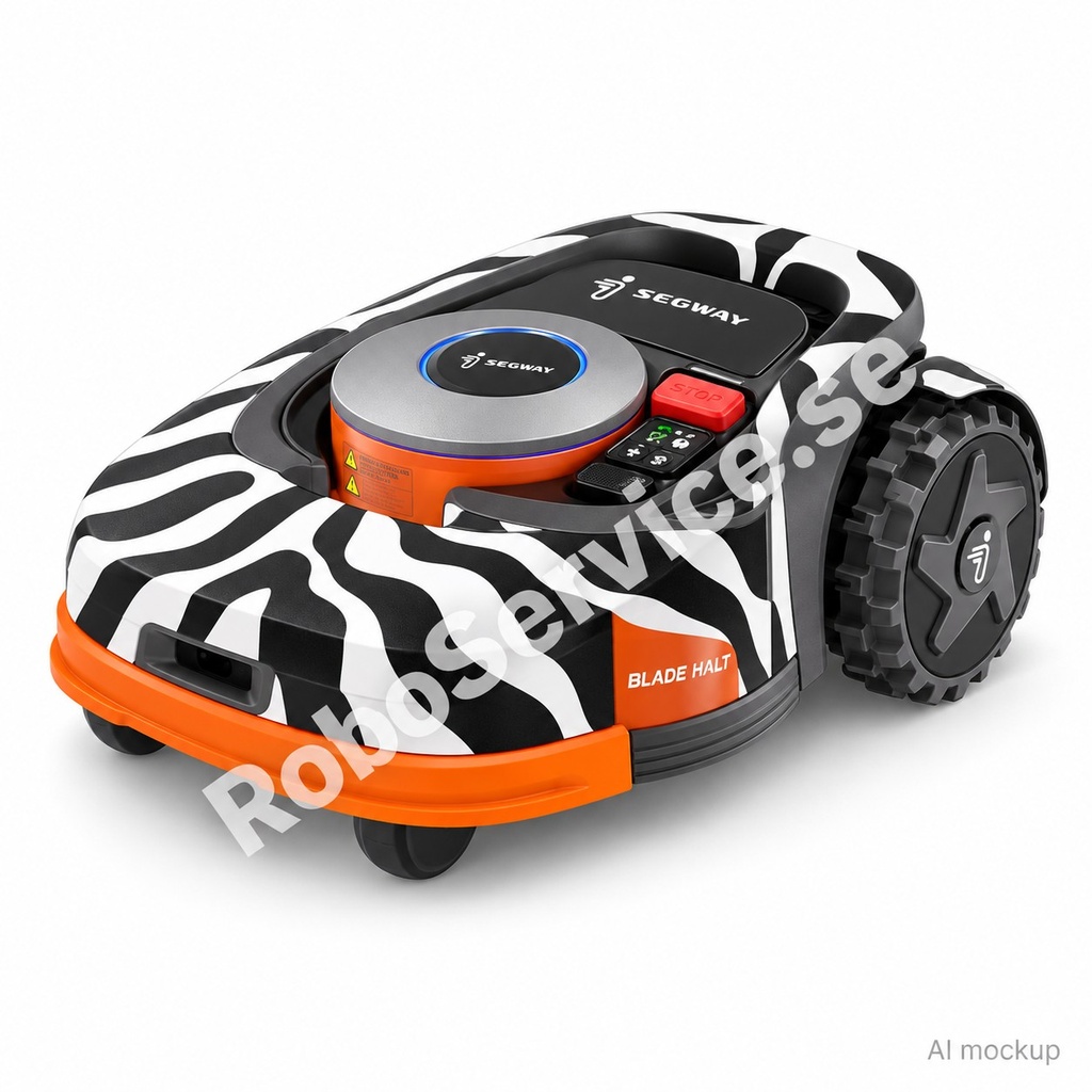 Zebra Edition – Dekal till Segway Navimow H