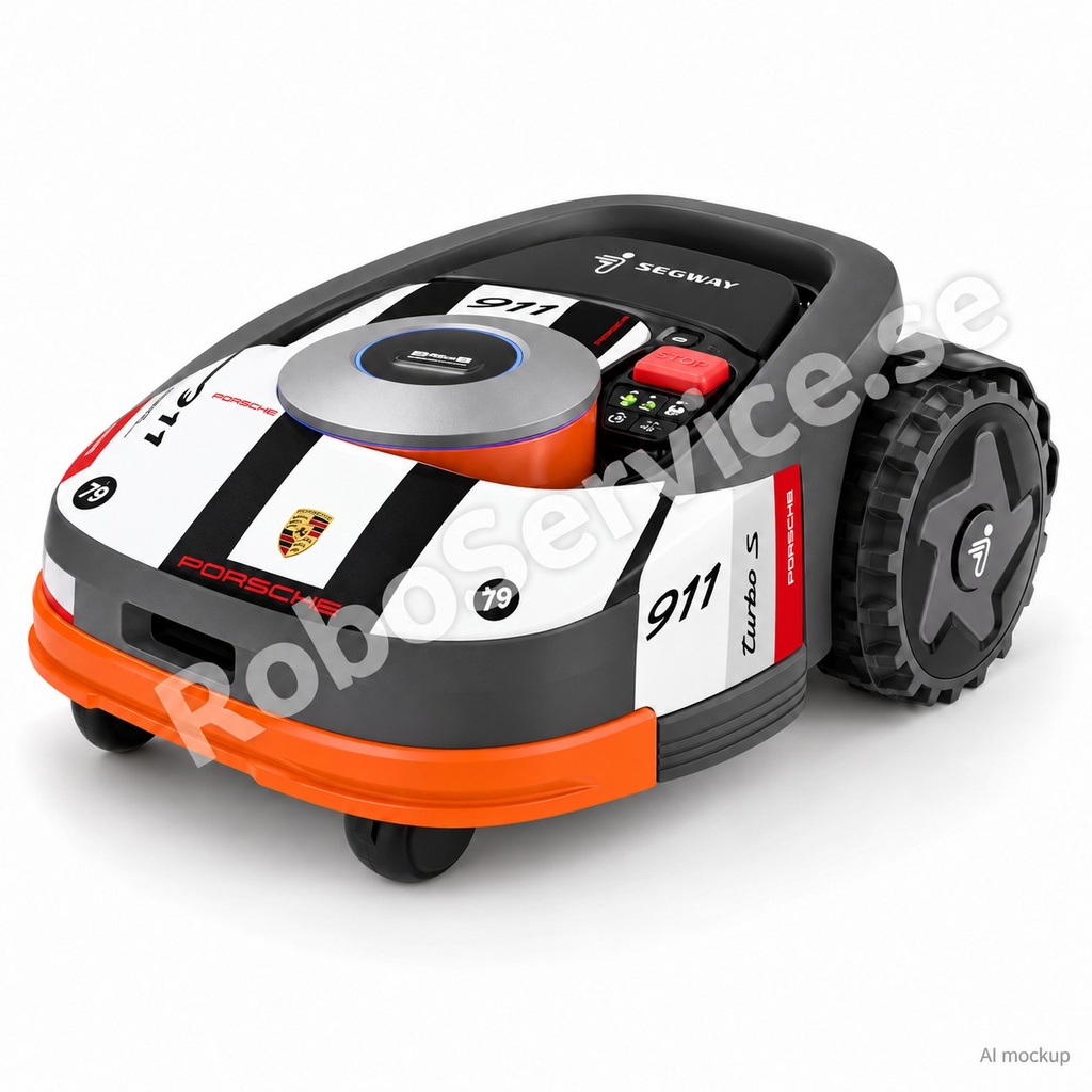 Porsche 911 Edition – Dekal till Segway Navimow H