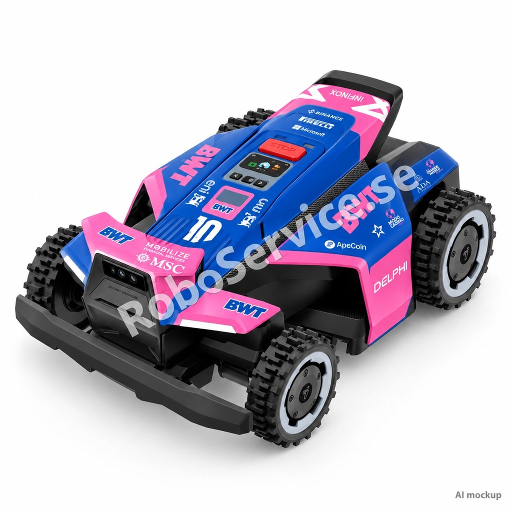 Alpine F1 Edition – Decal for Segway Navimow X4