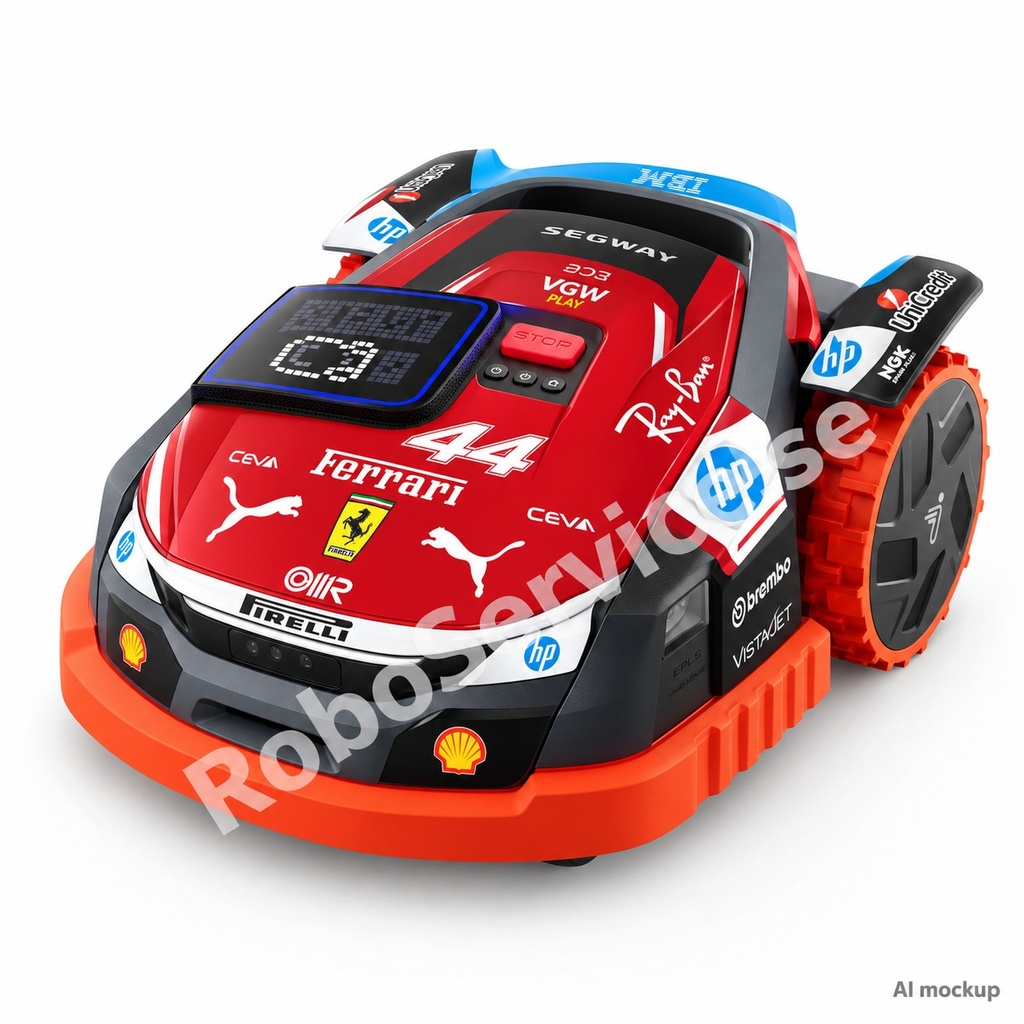 Scuderia F1 Edition – Dekal till Segway Navimow X3