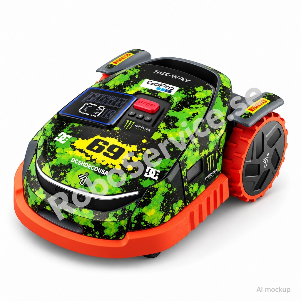 Monster (Green) Edition – Decal for Segway Navimow X3