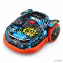 Monster (Blue) Edition – Dekal till Segway Navimow X3