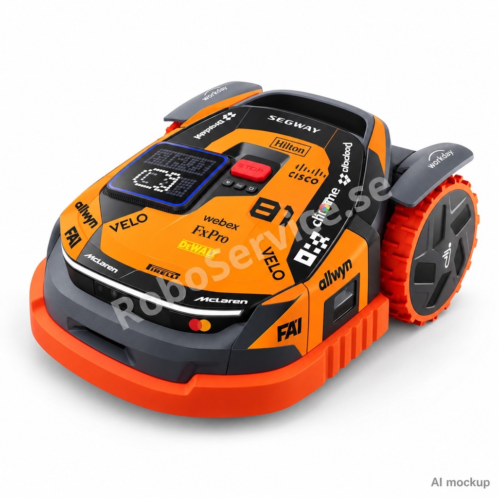 McLaren F1 (Piastri) Edition – Dekal till Segway Navimow X3