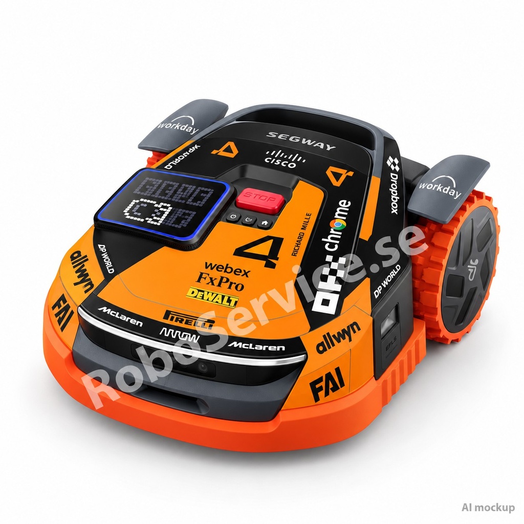 McLaren F1 (Norris) Edition – Decal for Segway Navimow X3