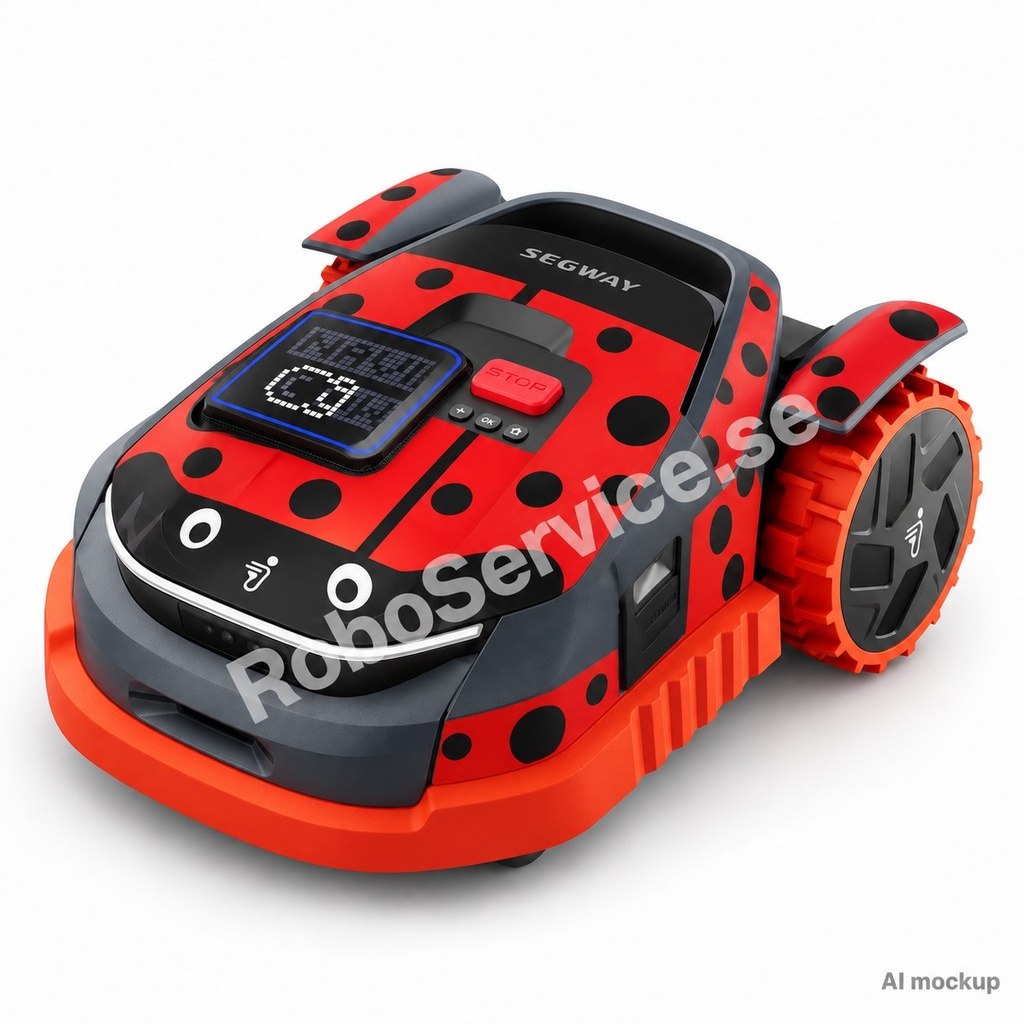 Ladybug Edition – Dekal till Segway Navimow X3