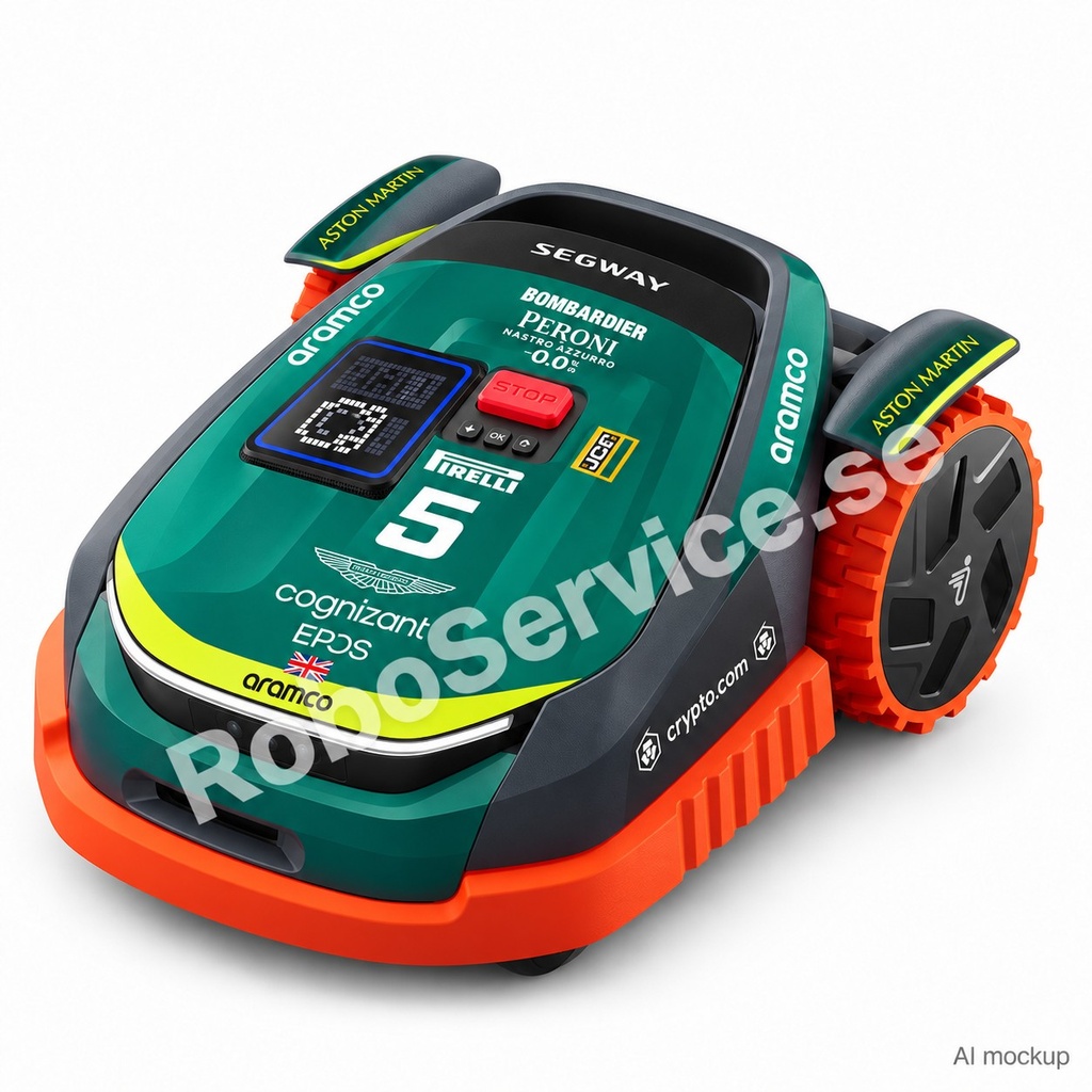 Aston Martin F1 Edition – Dekal till Segway Navimow X3