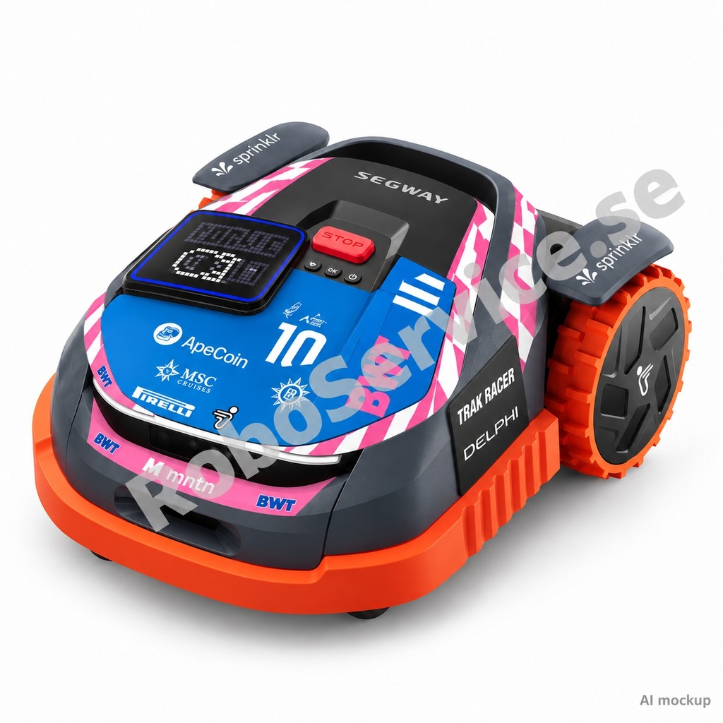 Alpine F1 Edition – Decal for Segway Navimow X3