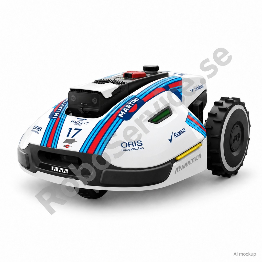Williams Martini F1 Edition – Decal for Mammotion YUKA 2000/3000