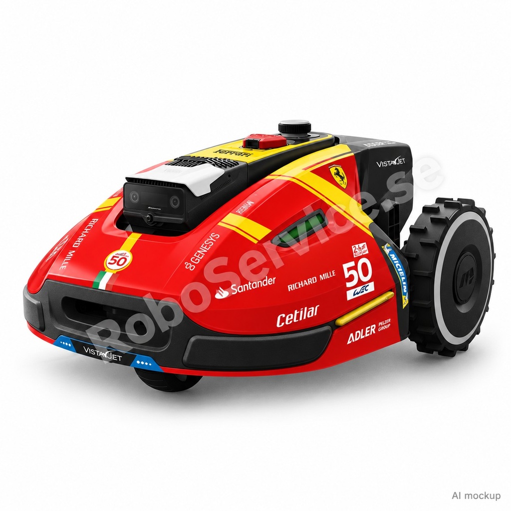 Scuderia Le Mans Edition – Dekal till Mammotion YUKA 2000/3000