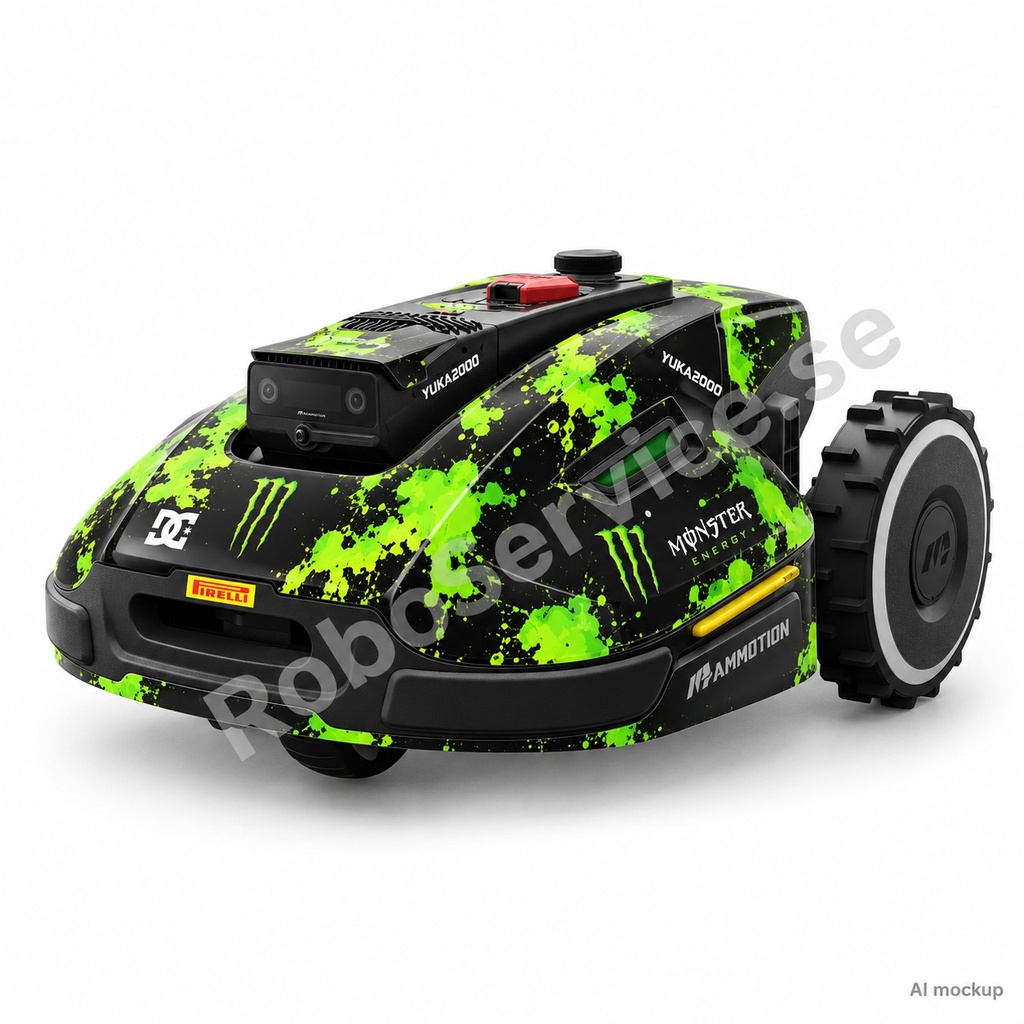 Monster (Green) Edition – Decal for Mammotion YUKA 2000/3000