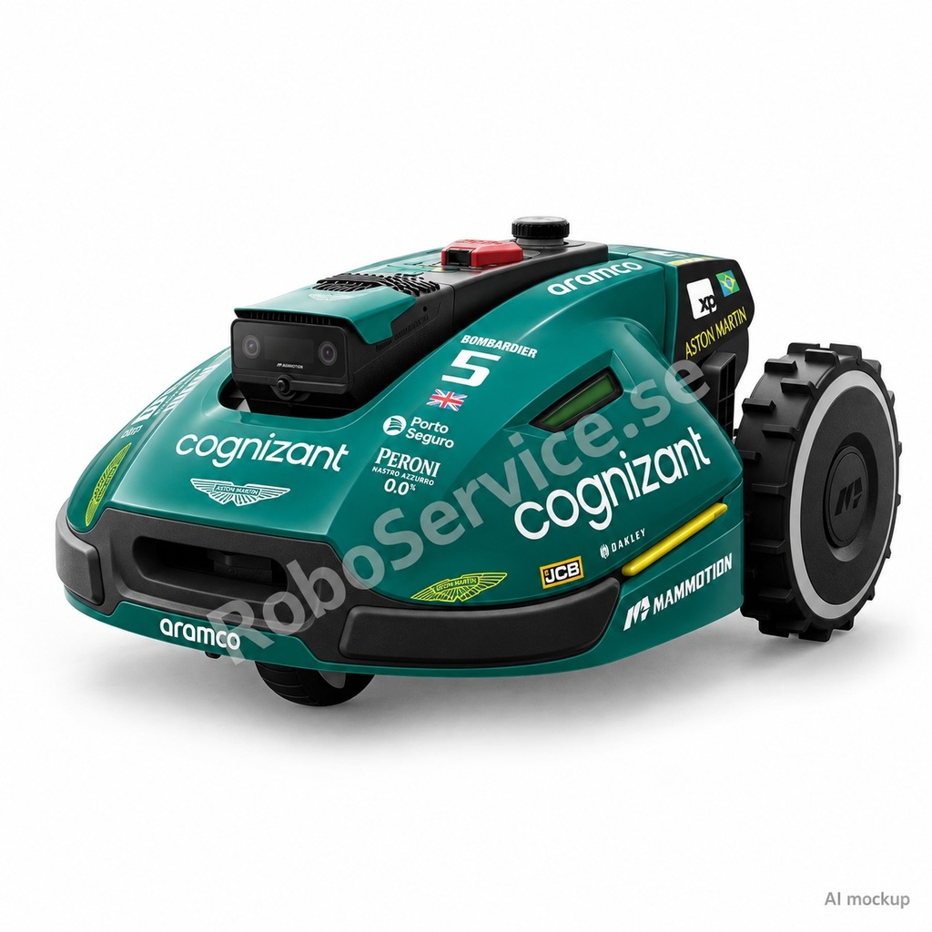 Aston Martini F1 Edition – Decal for Mammotion YUKA 2000/3000