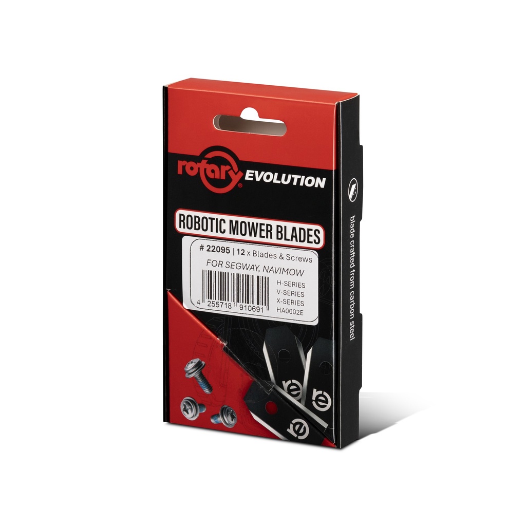 Rotary Evolution knivblad Segway Navimow 12-pack