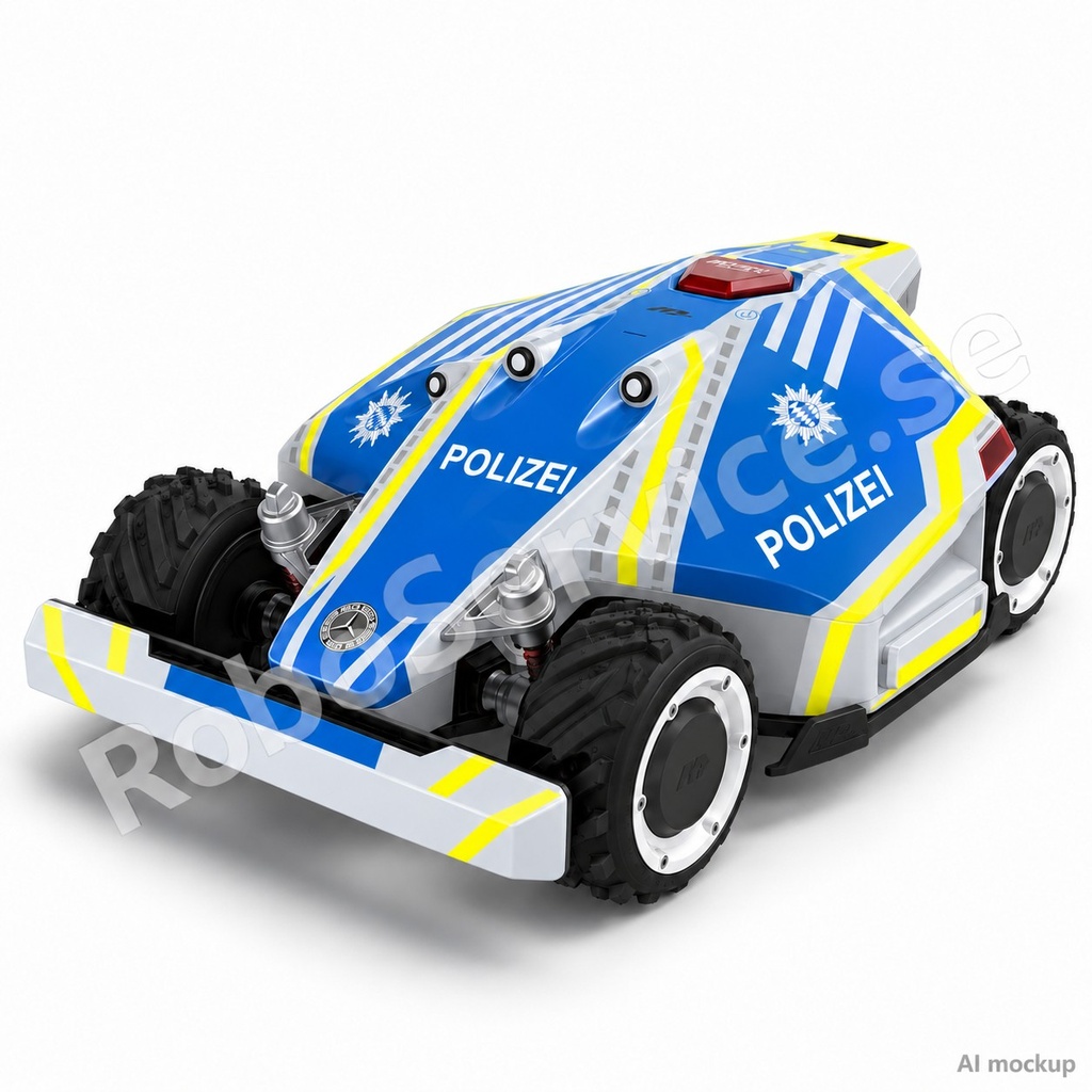 Polizei (Germany) Edition – Decal for Mammotion LUBA 1