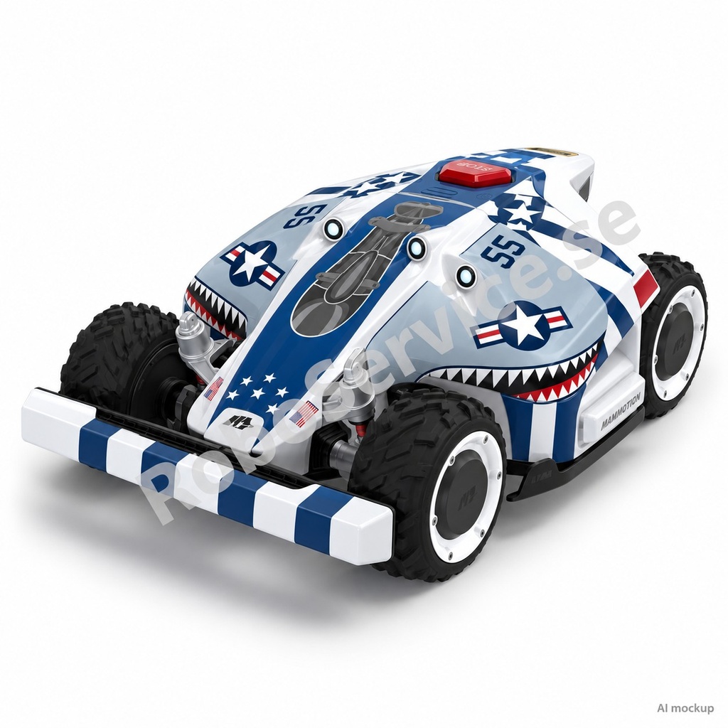 Mustang P51 Edition – Dekal till Mammotion LUBA 1