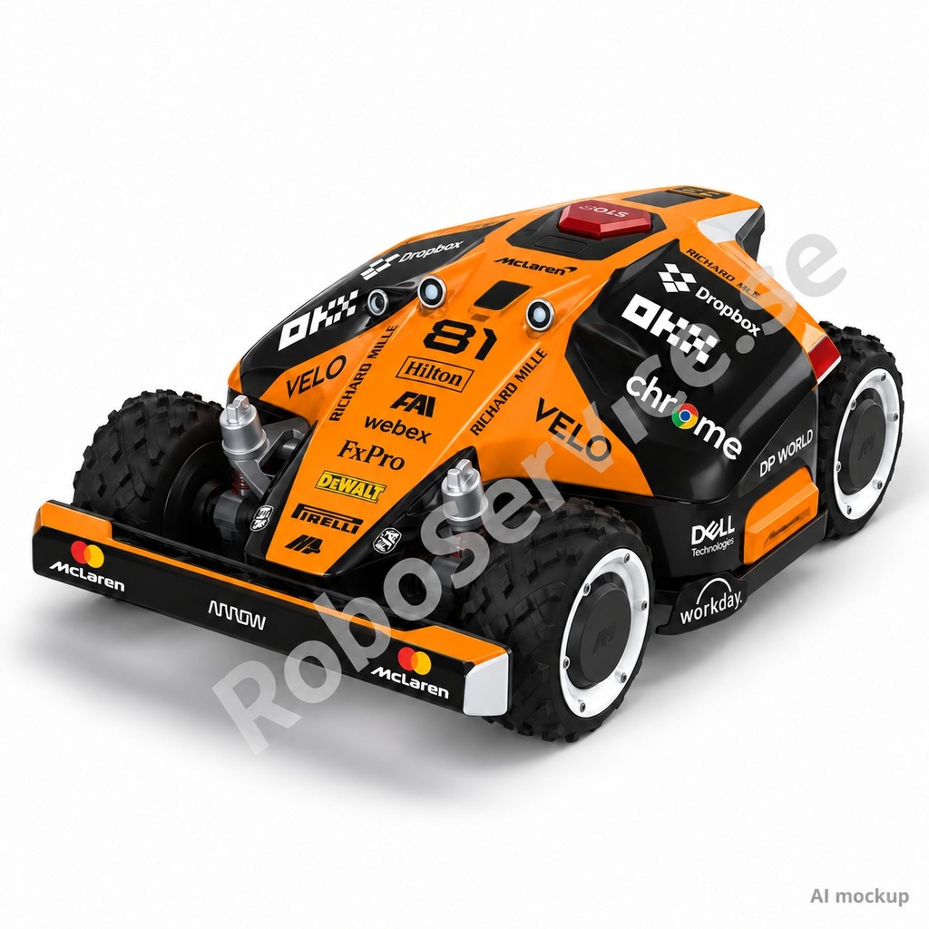 McLaren F1 Piastri Edition – Dekal till Mammotion LUBA 1
