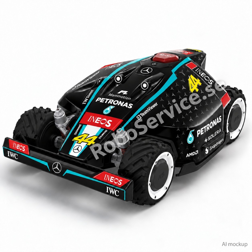 F1 Mercedes 2024 Edition – Decal for Mammotion LUBA 1