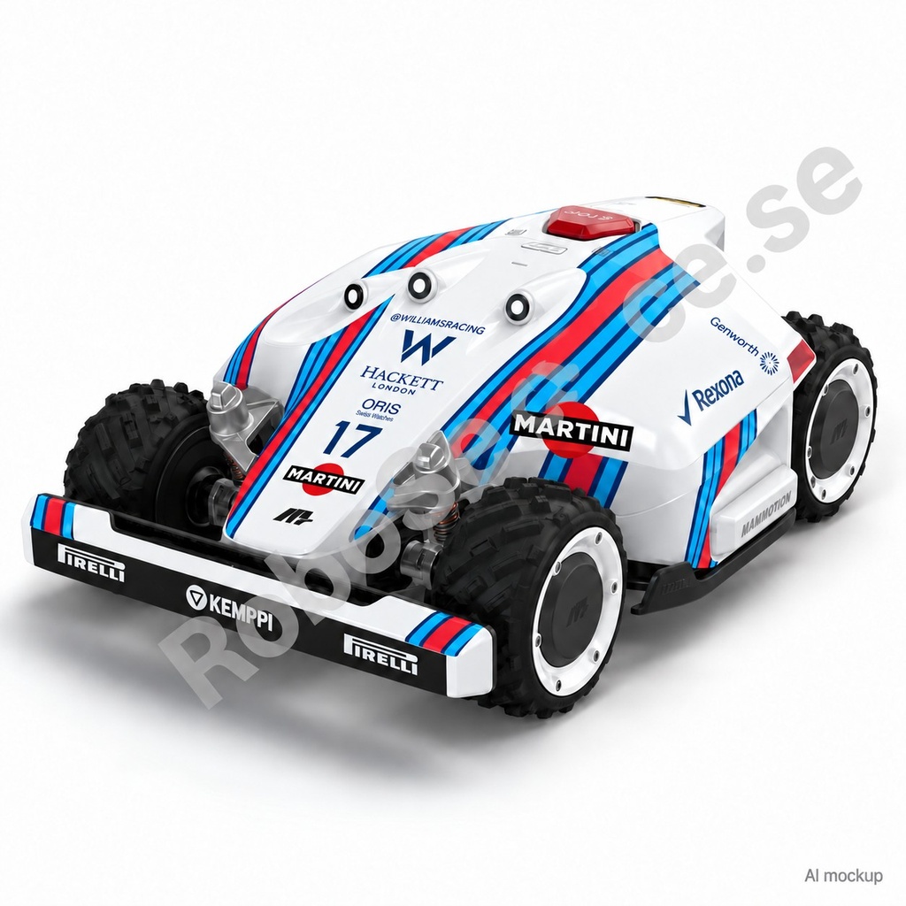 F1 Martini Edition – Dekal till Mammotion LUBA 1